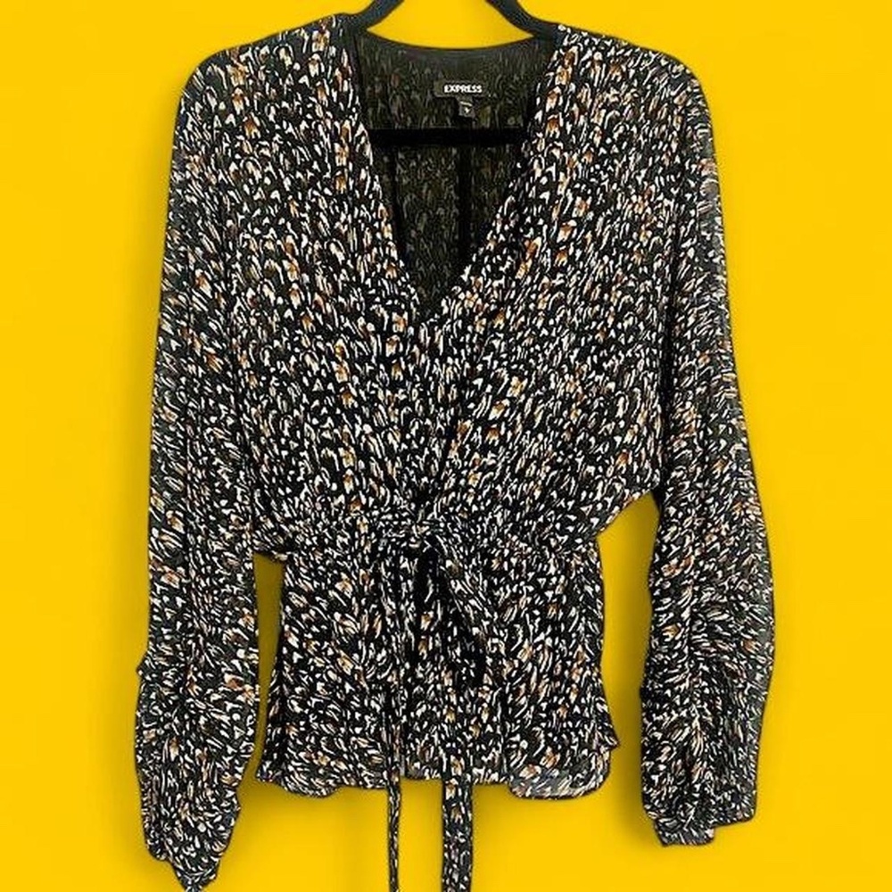 Brand New - EXPRESS Long Sleeve Blouse